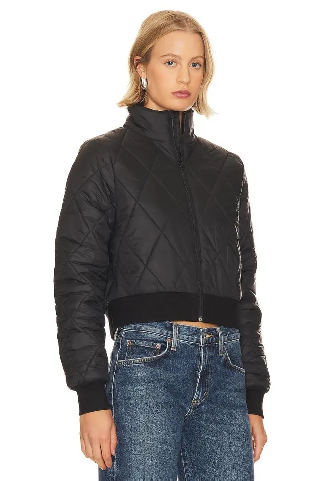 Josette Quilted Jacket Black Women Lovers and Friends Jackets and Coats