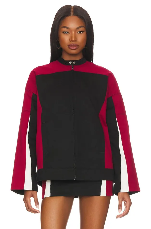 Julia Jacket Black and Red Women Lovers and Friends Jackets and Coats