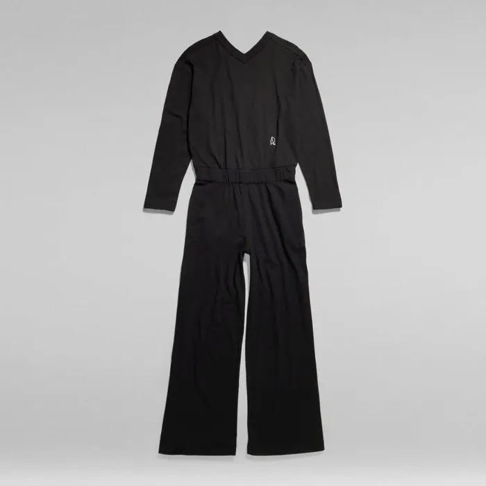 Jumpsuits Women GStar RAW Wide Leg Jumpsuit Dark Black