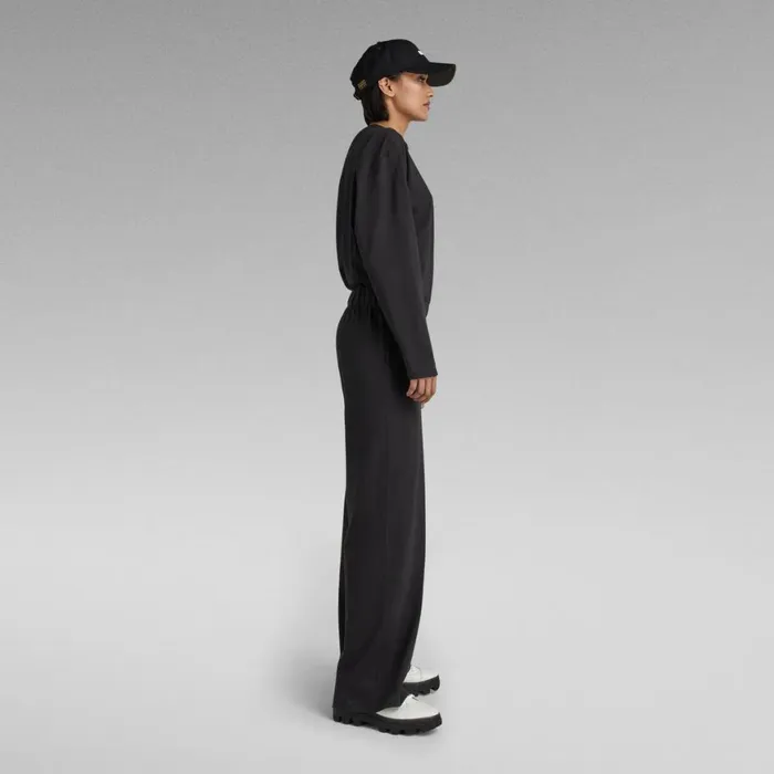 Jumpsuits Women GStar RAW Wide Leg Jumpsuit Dark Black