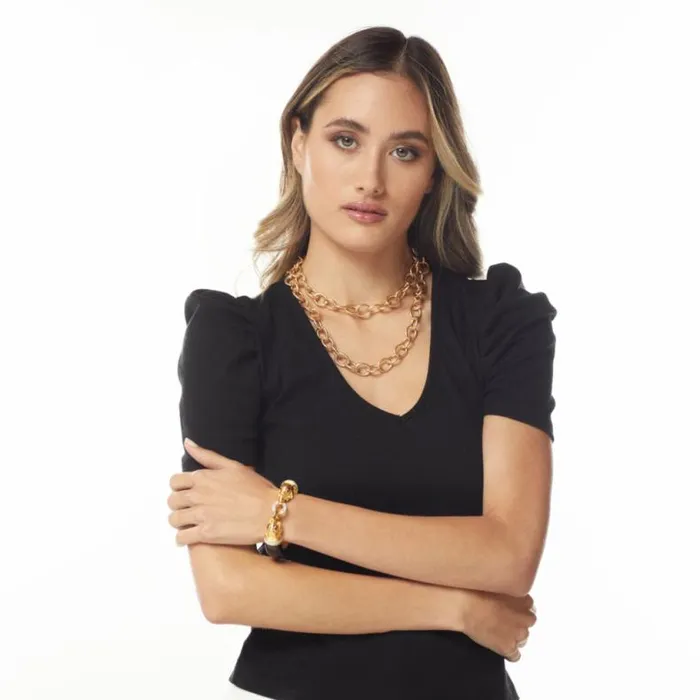 Kenneth Jay Lane Metallic Finish Bracelets Women Black Elephant Head Bracelet Kenneth Jay Lane Metallic Finish Bracelets Women Black Elephant Head Bracelet