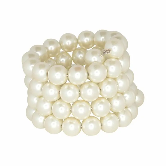 Kenneth Jay Lane Pearl Bracelets Women Cultura Pearl Coil Bracelet