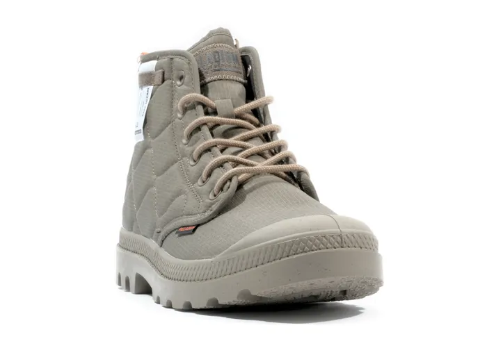 Kids Boots PALLADIUM PAMPA REQUILTED Military Olive Kids Boots PALLADIUM PAMPA REQUILTED Military Olive
