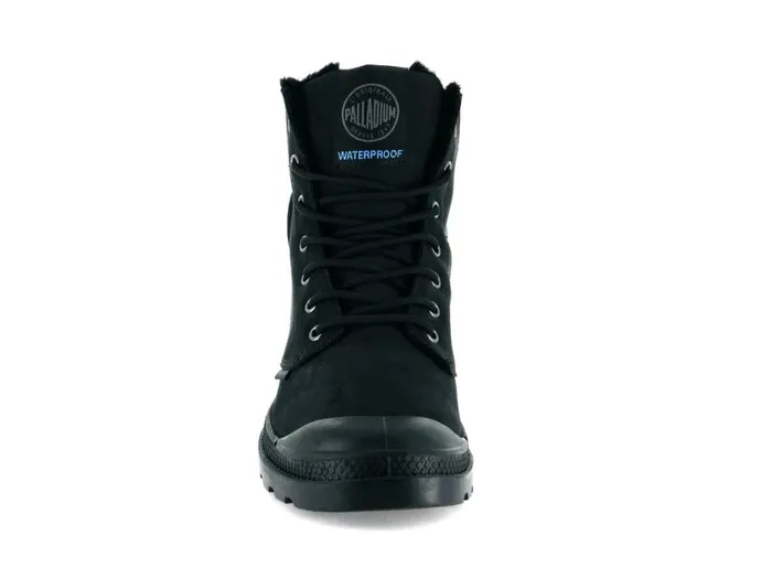 Kids Boots PALLADIUM PAMPA SPORT CUFF WPS Blackblack Kids Boots PALLADIUM PAMPA SPORT CUFF WPS Blackblack