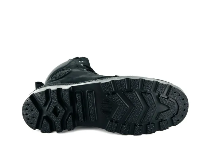 Kids Boots PALLADIUM PAMPA SPORT CUFF WPS Blackblack Kids Boots PALLADIUM PAMPA SPORT CUFF WPS Blackblack