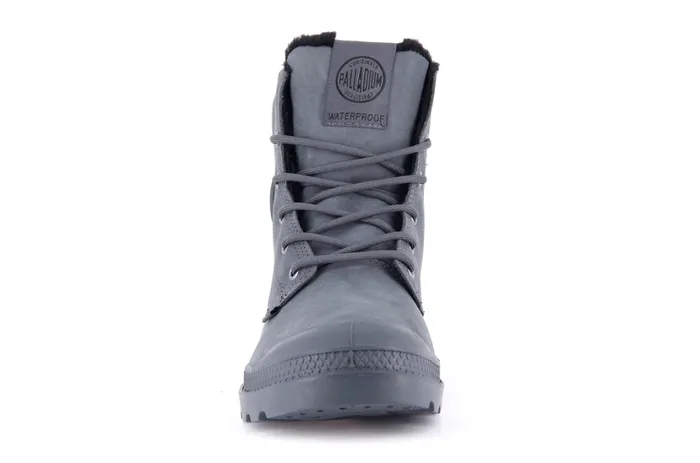 Kids Boots PALLADIUM PAMPA SPORT CUFF WPS Dark Shadow Kids Boots PALLADIUM PAMPA SPORT CUFF WPS Dark Shadow