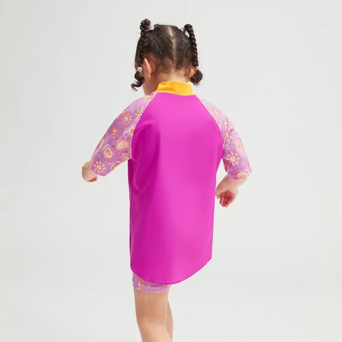 Kids Girl039s Rash Vests Speedo Infant Girls039 Digital Short Sleeve Rash Top Set PurpleYellow Kids Girl039s Rash Vests Speedo Infant Girls039 Digital Short Sleeve Rash Top Set PurpleYellow