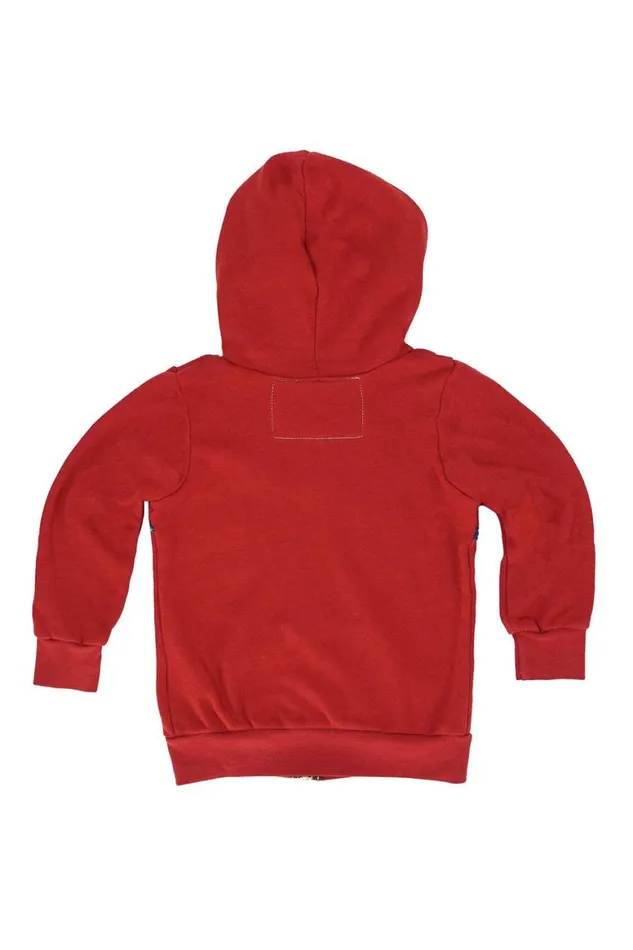 Kids Hoodies Aviator Nation 5 Stripe Hoodie 8211 Red