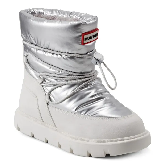 Kids Insulated and Snow Boots Hunter Boots Big Kids Cozy Lug Sole Insulated Waterproof Snow Boots Silver Kids Insulated and Snow Boots Hunter Boots Big Kids Cozy Lug Sole Insulated Waterproof Snow Boots Silver