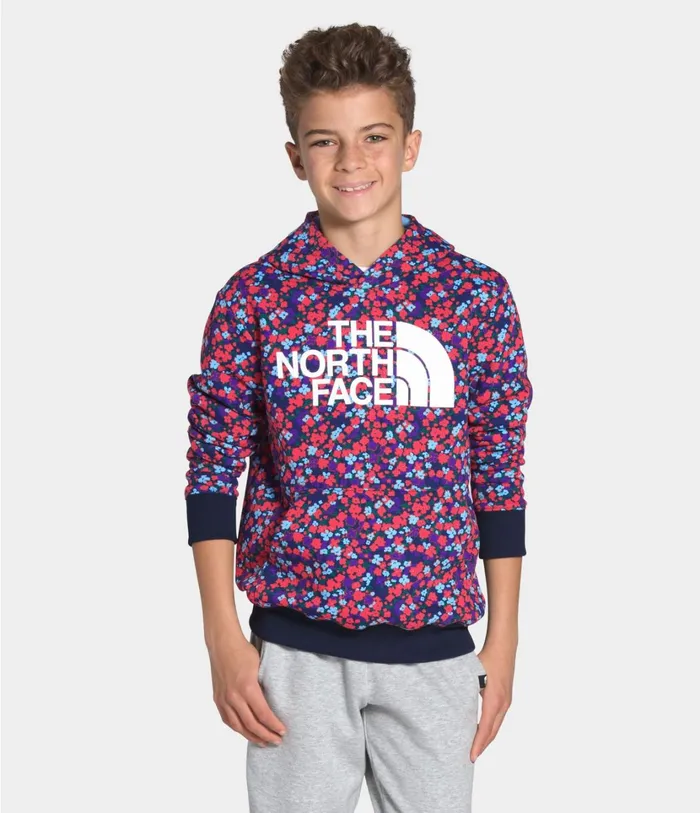 Kids Logowear Pullover Hoodie Paradise Pink Wildflower Print The North Face Tops Kids Logowear Pullover Hoodie Paradise Pink Wildflower Print The North Face Tops