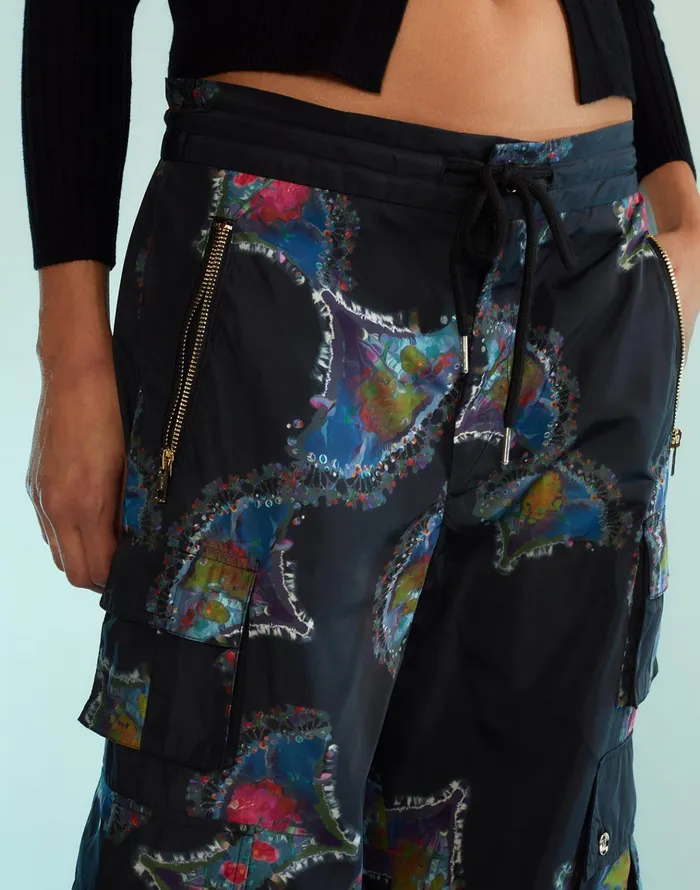 Kim Cargo Pants 8211 Blkmt Women Cynthia Rowley Bottoms