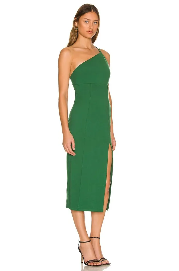 Kim Midi Dress Dark Green Women Lovers and Friends Dresses