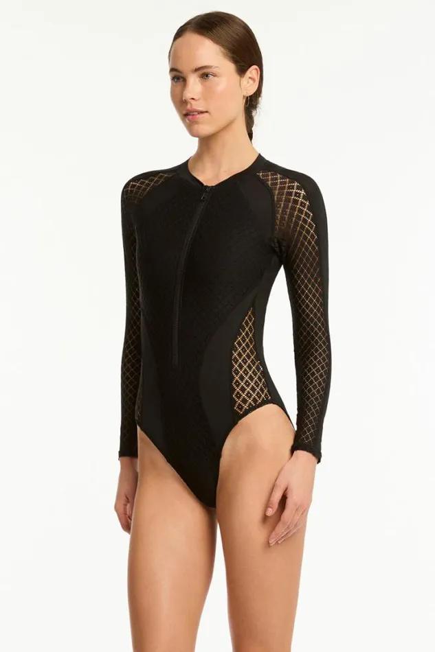 Lace Surf Suit Lace Women Sea Level Sustainable Swim