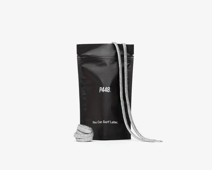 Laces and Accessories WomensMens P448 Shoelaces Silver