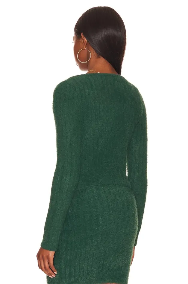 Laina Cardigan Dark Green Women Lovers and Friends Sweaters and Knits