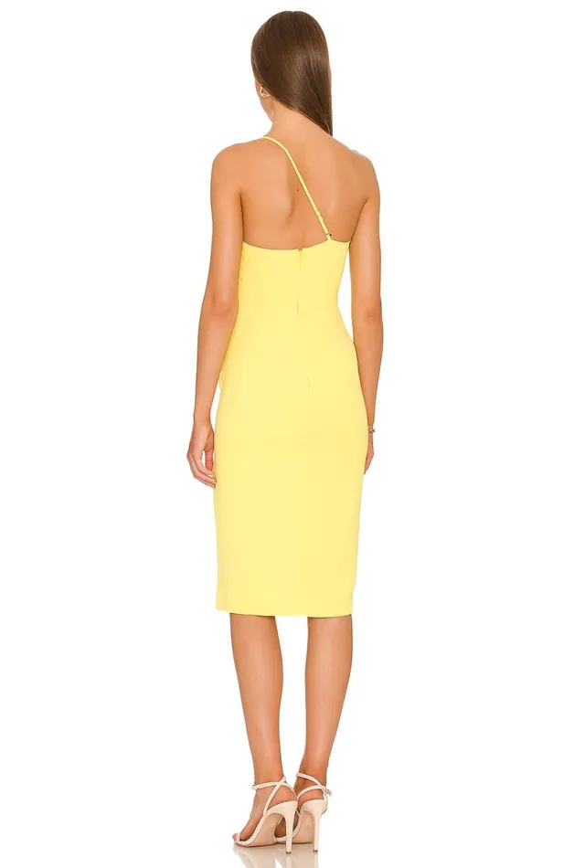 Lazo Midi Dress Sunshine Yellow Women Lovers and Friends Dresses