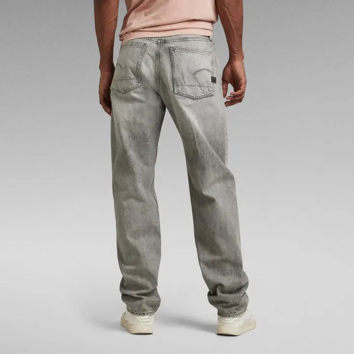 Loose Men GStar RAW Premium Type 49 Relaxed Straight Jeans Sun Faded Shell Grey