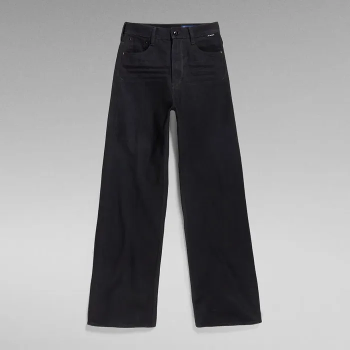 Loose Women GStar RAW Stray Ultra High Loose Jeans Pitch Black