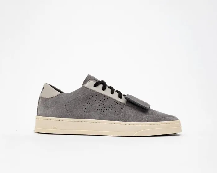 Low Tops Mens P448 Jack Velcro Anthracite