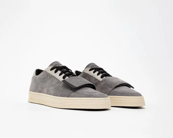 Low Tops Mens P448 Jack Velcro Anthracite