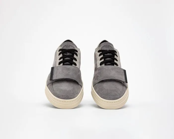 Low Tops Mens P448 Jack Velcro Anthracite