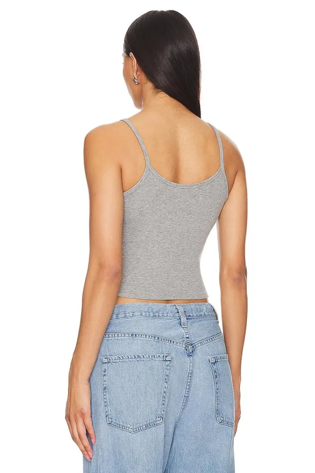 Lucy Tank Top Heather Grey Women Lovers and Friends Tops