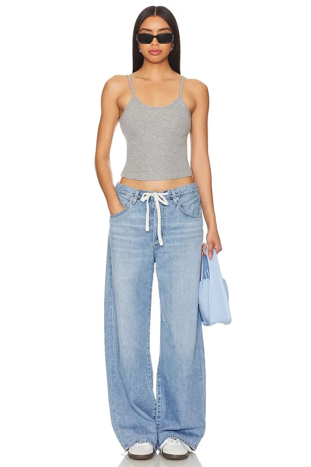 Lucy Tank Top Heather Grey Women Lovers and Friends Tops