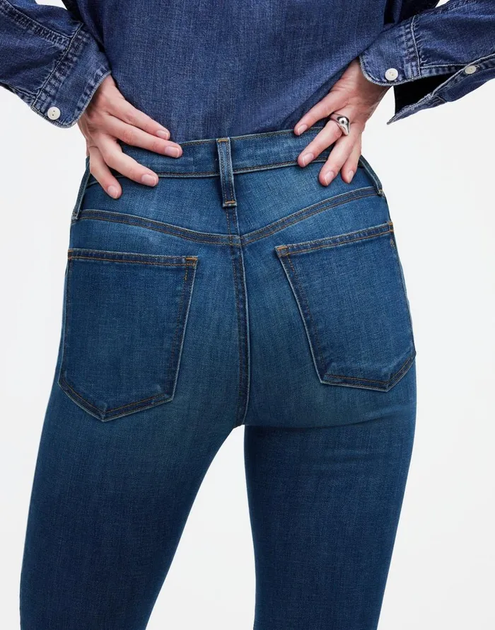 Madewell 10034 HighRise Skinny Jeans Alabara Wash Women Jeans