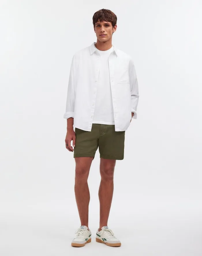 Madewell 7034 Chino Shorts Deep Green Men Shorts