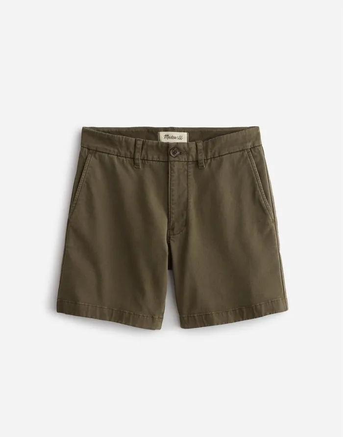 Madewell 7034 Chino Shorts Deep Green Men Shorts