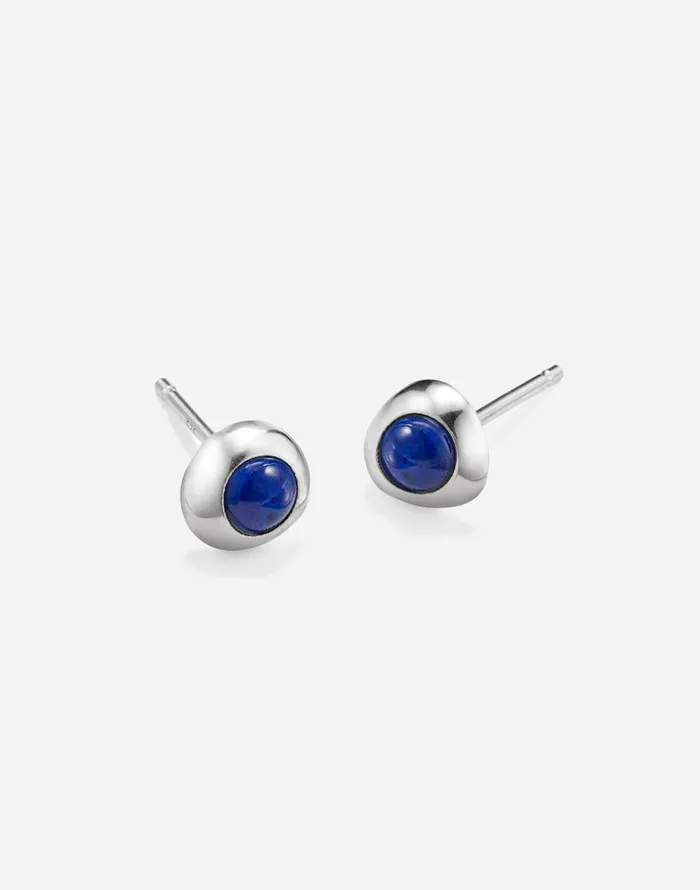 Madewell AGMES Mini Donut Studs Silver Women Jewelry