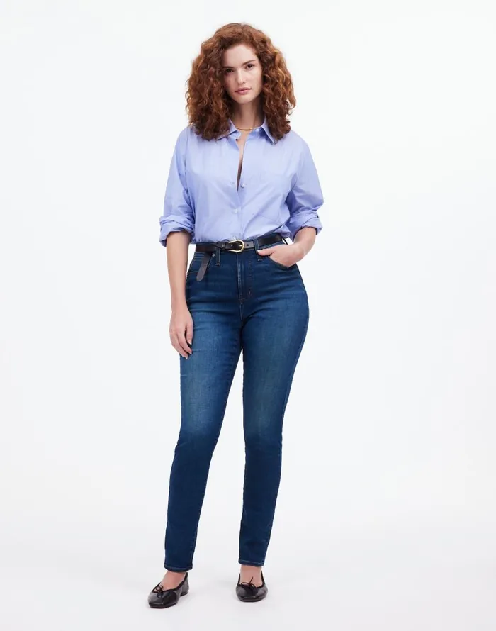 Madewell Curvy 10034 HighRise Skinny Jeans In Alabara Wash Alabara Wash Women Jeans Madewell Curvy 10034 HighRise Skinny Jeans In Alabara Wash Alabara Wash Women Jeans