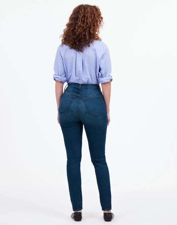 Madewell Curvy 10034 HighRise Skinny Jeans In Alabara Wash Alabara Wash Women Jeans
