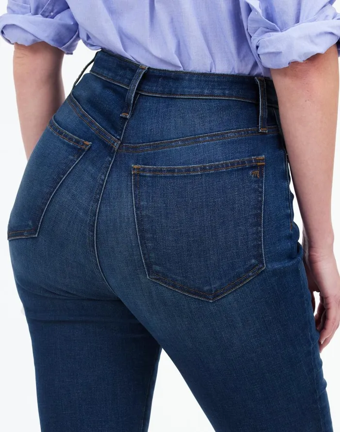 Madewell Curvy 10034 HighRise Skinny Jeans In Alabara Wash Alabara Wash Women Jeans