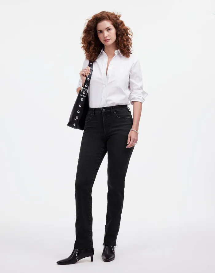 Madewell Curvy Stovepipe Jeans Armand Wash Women Jeans