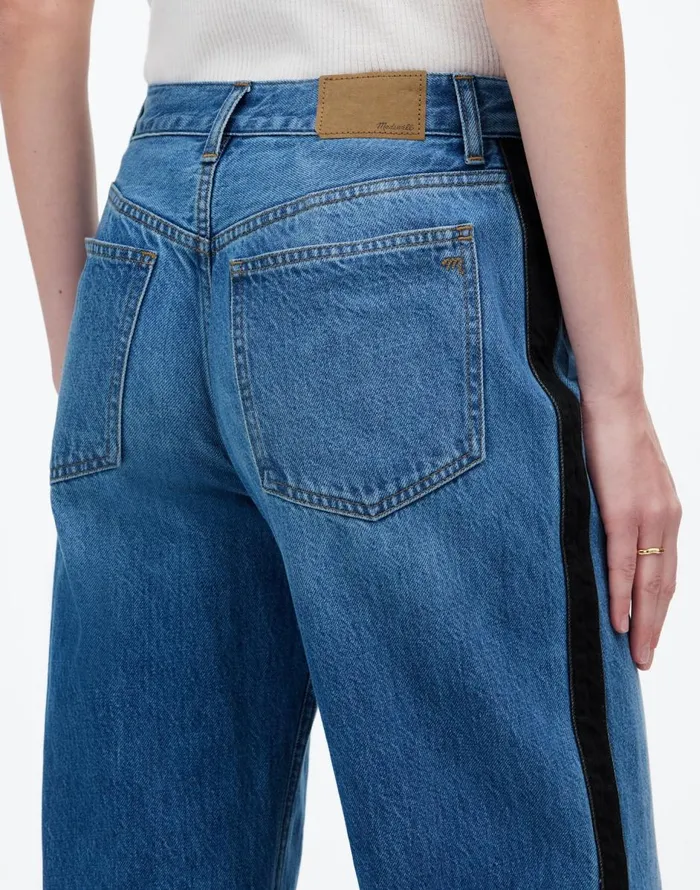 Madewell LowSlung Baggy Jeans Fennbrook Wash Women Jeans