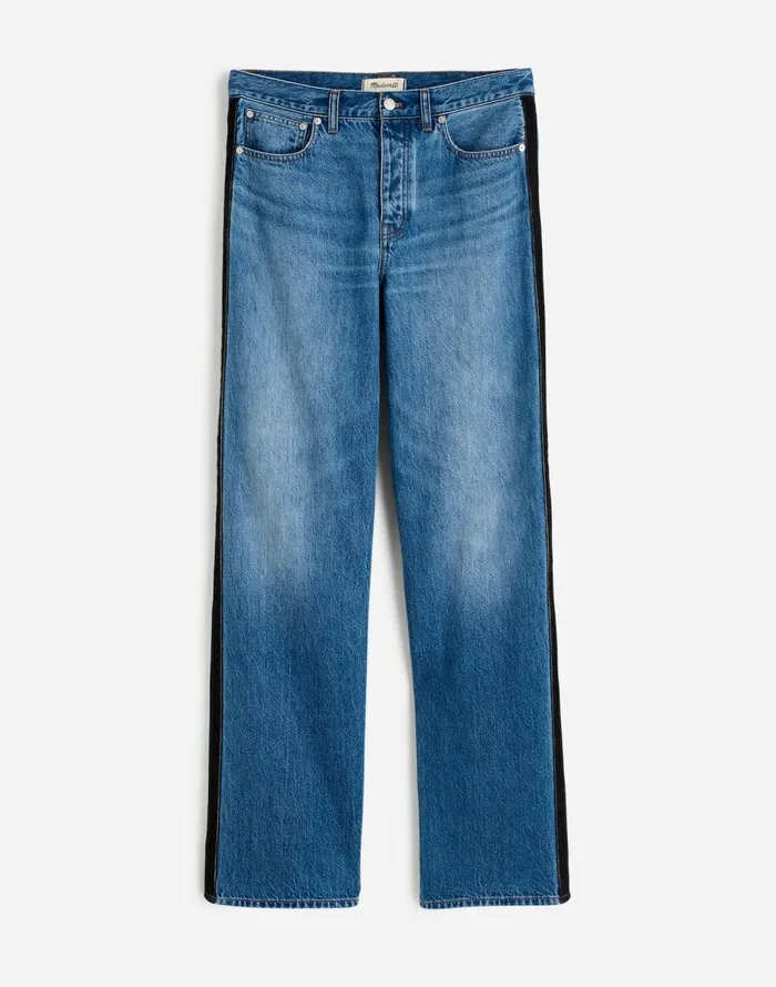 Madewell LowSlung Baggy Jeans Fennbrook Wash Women Jeans
