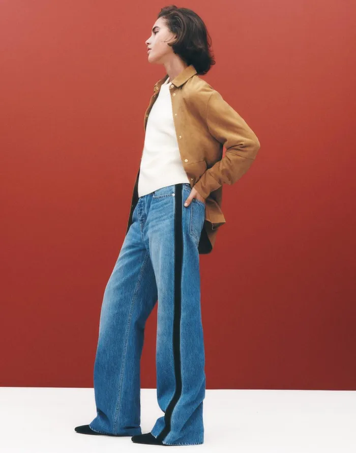Madewell LowSlung Baggy Jeans Fennbrook Wash Women Jeans