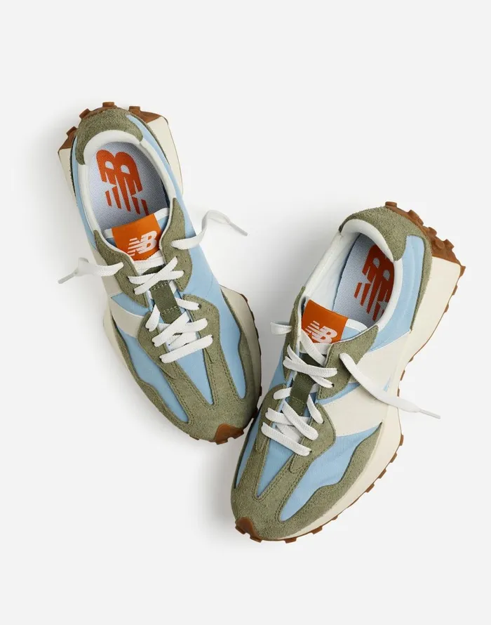 Madewell New Balance Unisex 327 Sneakers Dark Olivine Chrome Blue Women Sneakers Madewell New Balance Unisex 327 Sneakers Dark Olivine Chrome Blue Women Sneakers