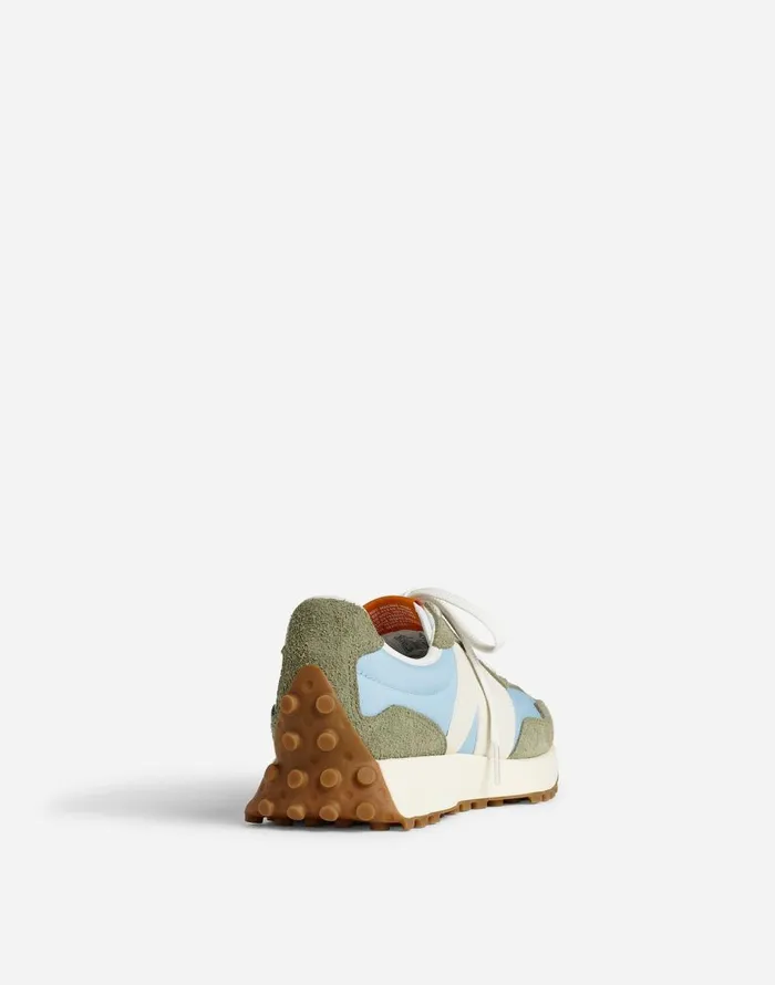 Madewell New Balance Unisex 327 Sneakers Dark Olivine Chrome Blue Women Sneakers