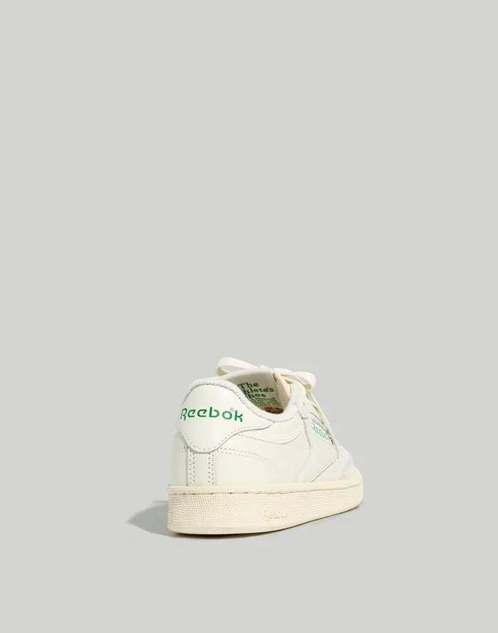 Madewell Reebok Club C 85 Vintage Sneakers Chalkalabasterglen Green Women Sneakers