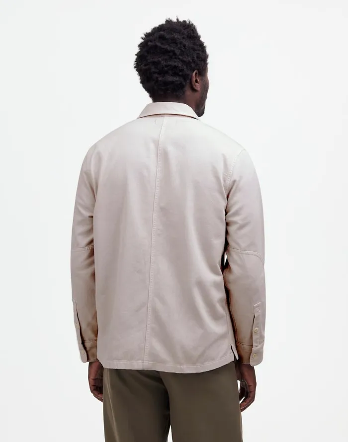 Madewell StraightHem Work Shirt In Garment Dye Vintage Linen Men Shirts