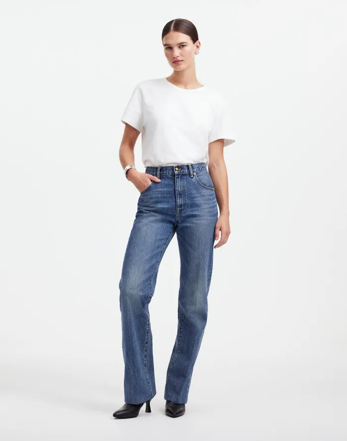 Madewell The Alexa Dream Jean In Croswell Wash Croswell Wash Women Jeans