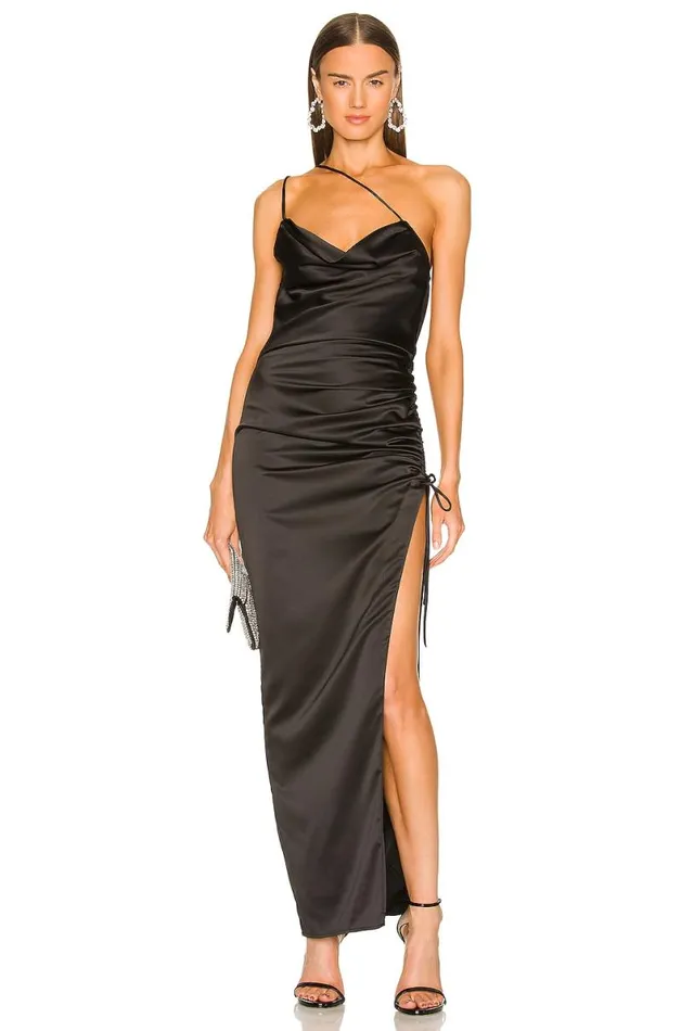 Maegan Gown Black Women Lovers and Friends Dresses