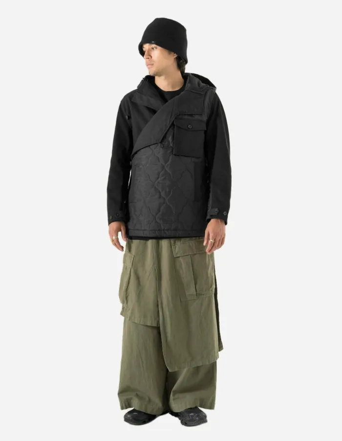 Maharishi Hakama Pants 4588 Asym Cargo Hakama Pants Olive OG107F 8211 Men