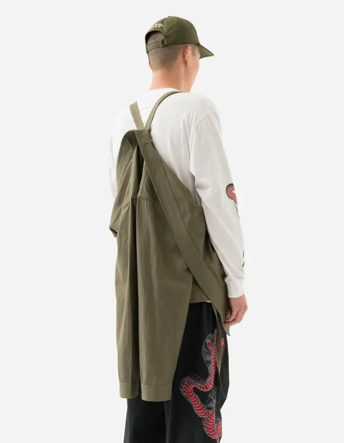 Maharishi Kimonos 6028 Hemp Cargo Hanten Jacket Olive OG107F 8211 Men