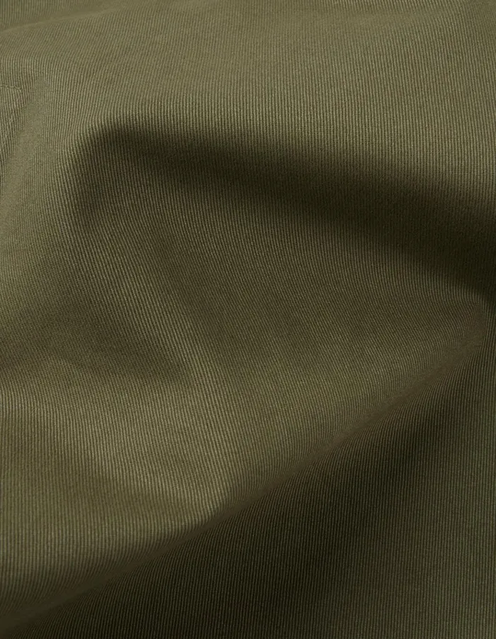 Maharishi Long Sleeve Shirts 7028 MILTYPE Organic Custom Shirt Olive OG107F 8211 Men