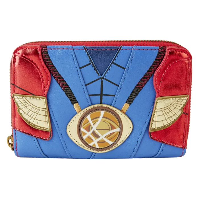 Marvel Metallic Doctor Strange Cosplay Zip Around Wallet Unisex Loungefly Bags and Wallets Marvel Metallic Doctor Strange Cosplay Zip Around Wallet Unisex Loungefly Bags and Wallets
