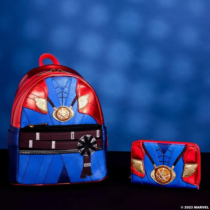 Marvel Metallic Doctor Strange Cosplay Zip Around Wallet Unisex Loungefly Bags and Wallets Marvel Metallic Doctor Strange Cosplay Zip Around Wallet Unisex Loungefly Bags and Wallets