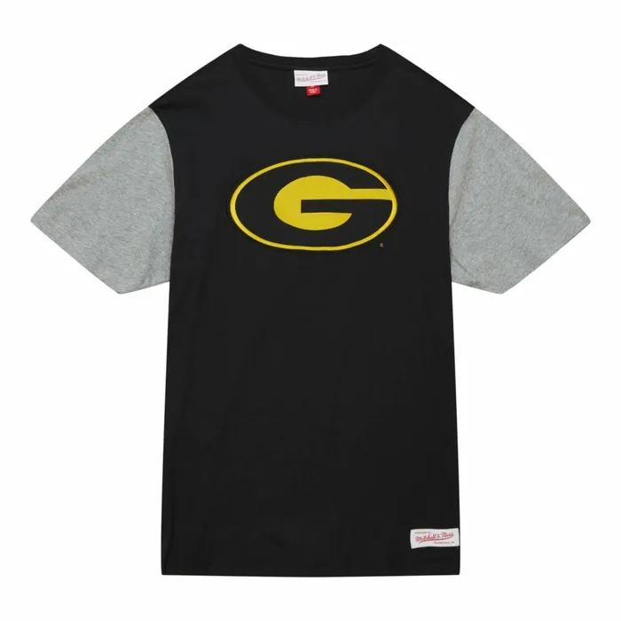 Men039s Collegiate Mitchell and Ness Color Blocked SS Tee Grambling State University Men039s Collegiate Mitchell and Ness Color Blocked SS Tee Grambling State University